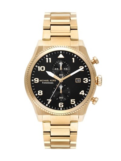 Michael Kors Panorama Gold Watch MK9195