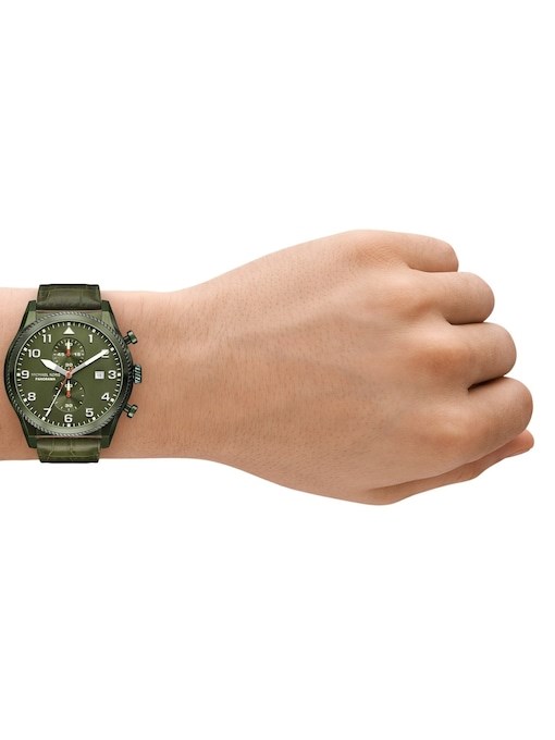 Michael Kors Panorama Green Watch MK9199