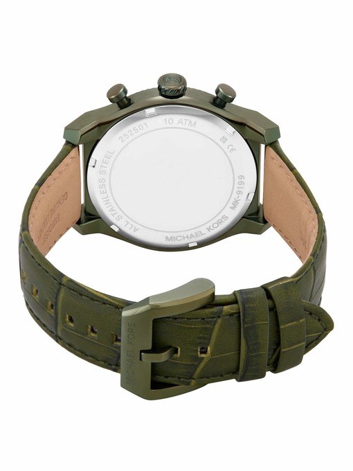 Michael Kors Panorama Green Watch MK9199