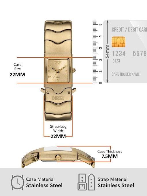 Diesel Closer Gold Watch DZ2223