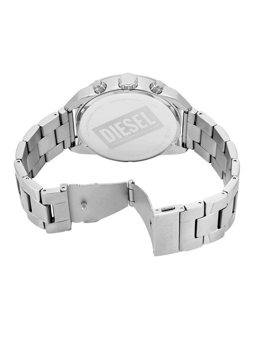 Diesel Spiked Silver Watch DZ4677
