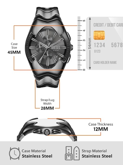 Diesel Mercurial Gray Watch DZ4682
