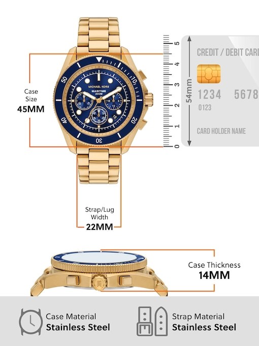 Michael Kors Maritime Gold Watch MK9202