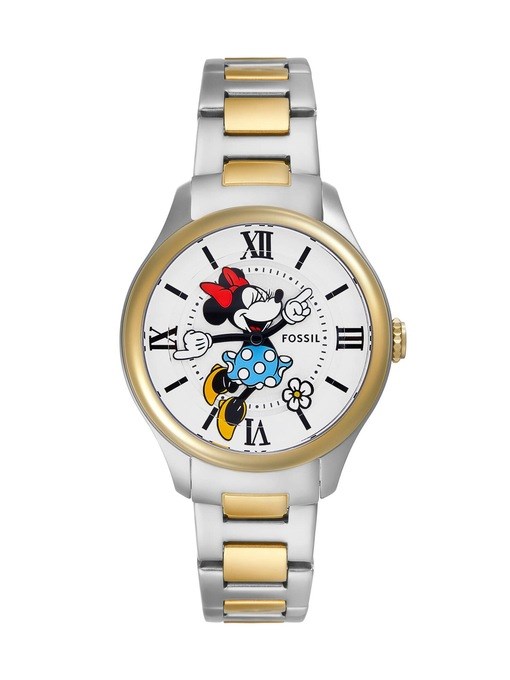 Fossil Mickey and Friends Two Tone Watch SE1122 Fossil Mickey and Friends Two Tone Watch SE1122