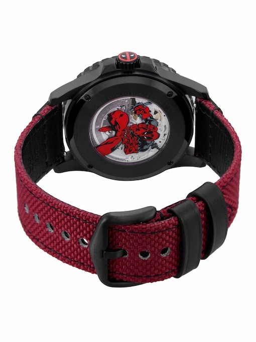 Marvel X Fossil Limited Edition Deadpool Automatic Watch