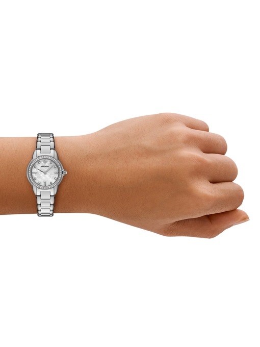 Emporio Armani Silver Watch AR11669