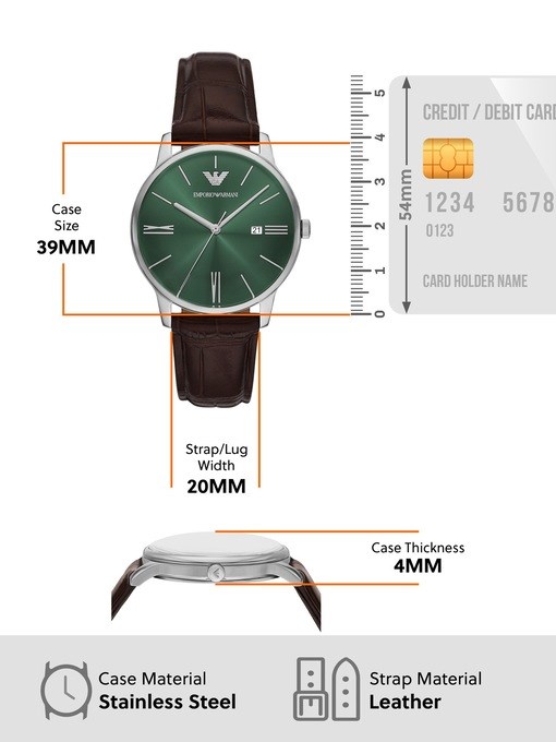 Emporio Armani Brown Watch AR11672