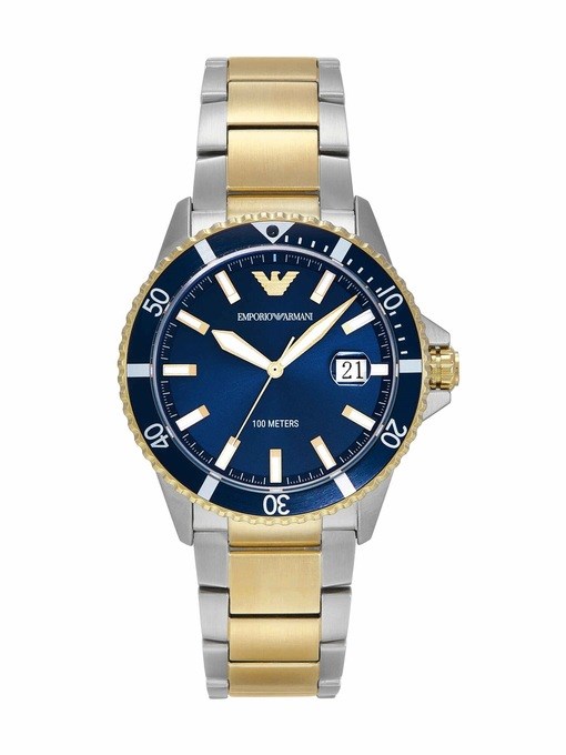 Emporio Armani Two Tone Watch AR11682