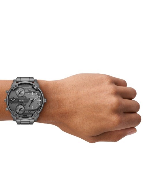 Diesel Mr. Daddy Slim Gray Watch DZ7487