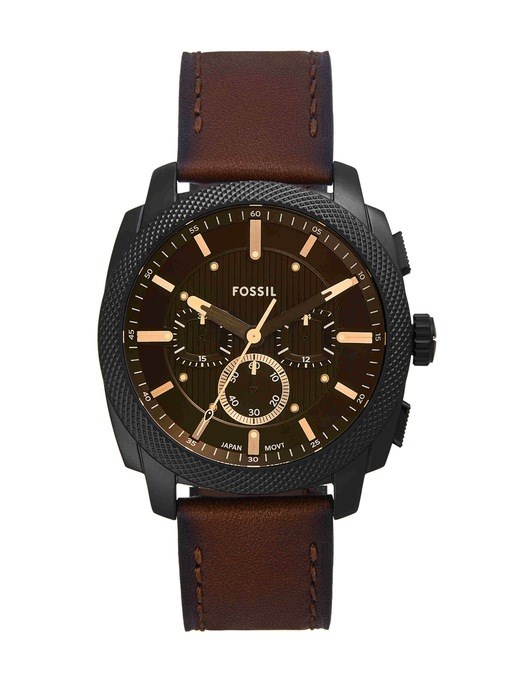 Fossil Machine Brown Watch FS6101
