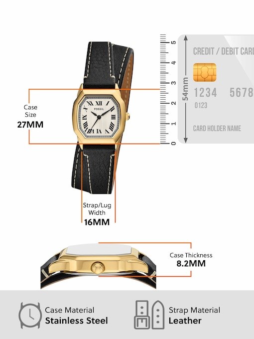 Fossil Harlow Black Watch ES5404 Fossil Harlow Black Watch ES5404