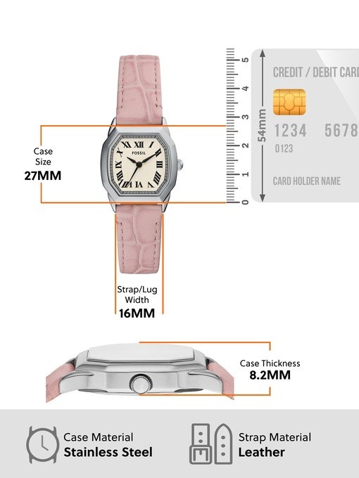 Fossil Harlow Pink Watch ES5406