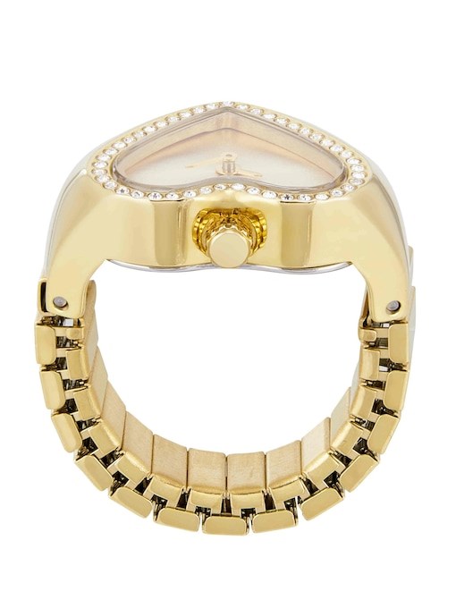 Fossil Watch Ring Gold Watch ES5407