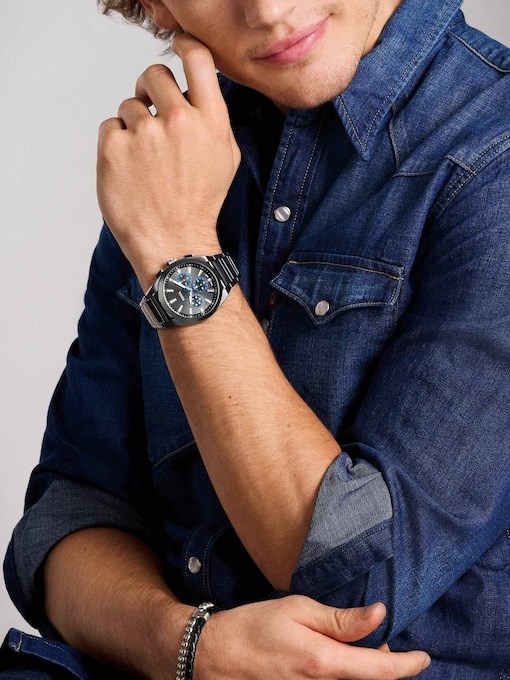 Fossil Everett Gun-Metal Watch FS6107