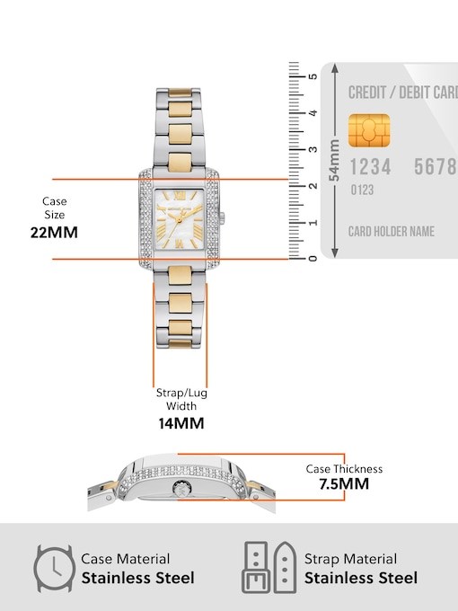 Michael Kors Emery Two Tone Watch MK4882