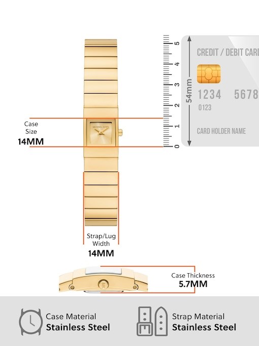 Michael Kors Darrington Gold Watch MK4885