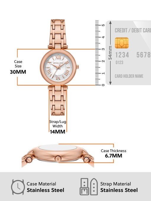 Michael Kors Laney Rose Gold Watch MK4893
