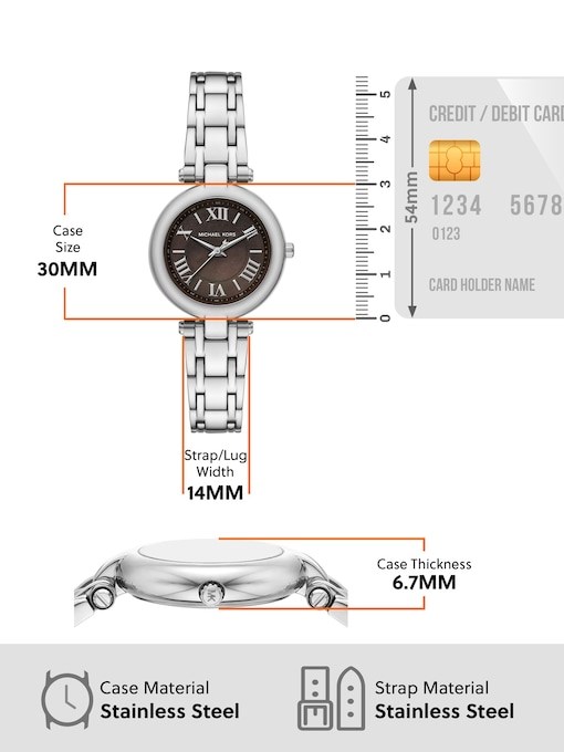 Michael Kors Laney Silver Watch MK4894