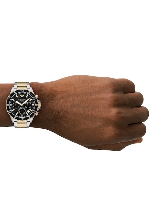 Emporio Armani Two Tone Watch AR11680