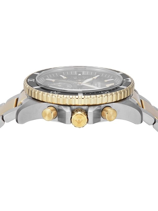 Emporio Armani Two Tone Watch AR11680