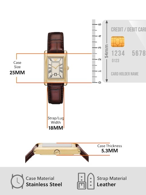 Emporio Armani Brown Watch AR11665
