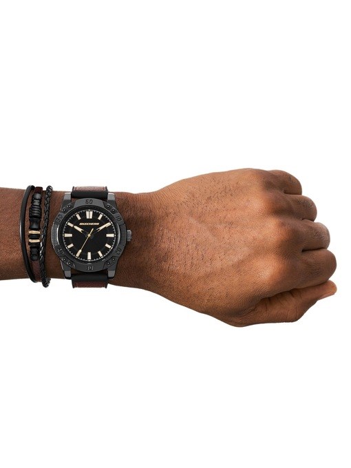 Skechers Sets Brown Watch SR9117