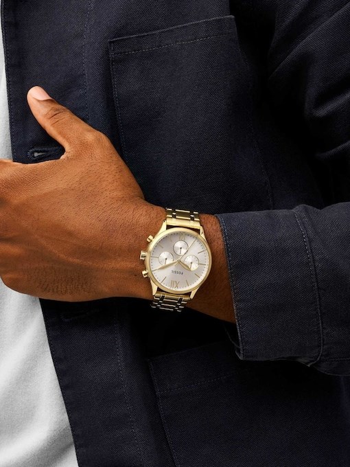 Fossil Fenmore Gold Watch BQ2899SET