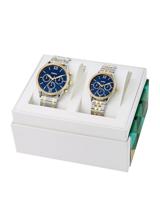 Fossil Fenmore Two Tone Watch BQ2900SET