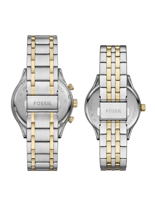 Fossil Fenmore Two Tone Watch BQ2900SET