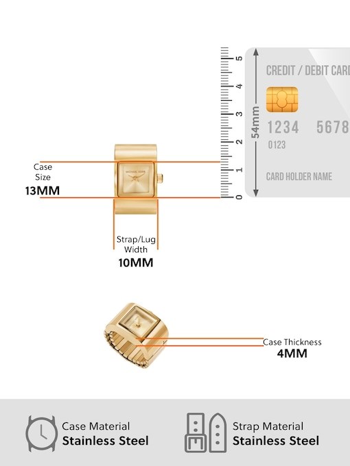Michael Kors Darrington Gold Watch MK4883