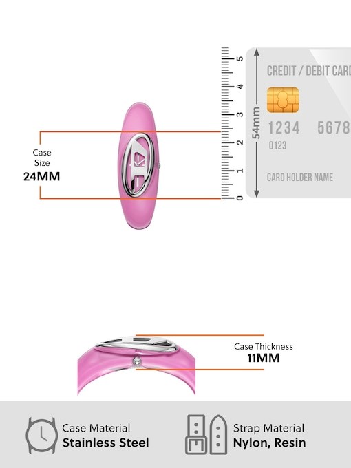 Diesel Wonder-D Pink Watch DZ5617