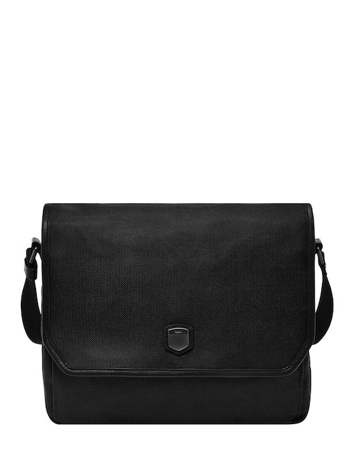 Fossil Hayes Black Courier Bag MBG9628001