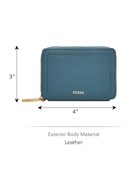 Fossil Logan Blue Card Case SL10045106