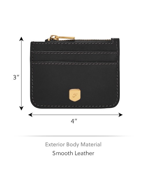 Fossil Lennox Black Card Case SL10078001