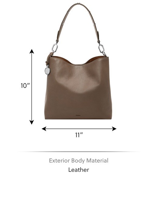 Fossil Jessie Gray Shoulder Bag ZB11003793