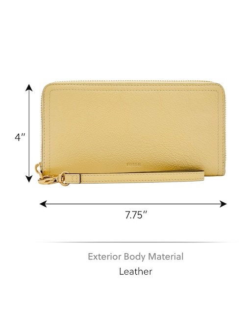 Fossil Logan Yellow Clutch SL7831746