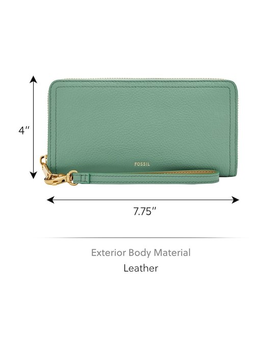 Fossil Logan Green Clutch SL7831338