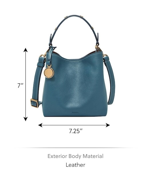 Fossil Jessie Blue Crossbody Bag ZB11002106