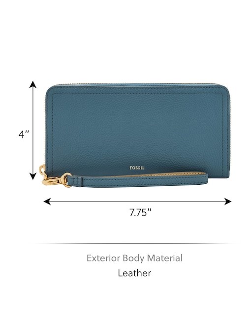 Fossil Logan Blue Clutch SL7831106