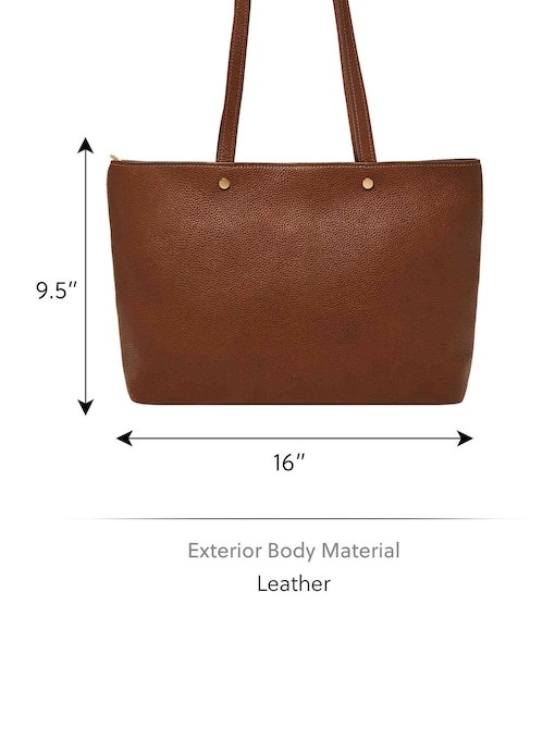 Fossil Jessie Brown Tote Bag ZB11105200