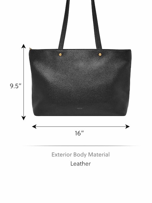 Fossil Jessie Black Tote Bag ZB11105001
