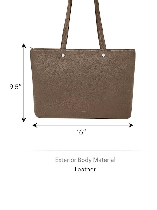 Fossil Jessie Gray Tote Bag ZB11105793