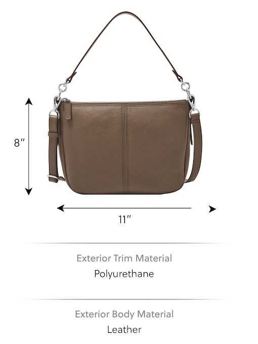 Fossil Jolie Gray Crossbody Bag ZB7716793