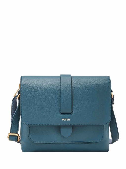 Fossil Kinley Blue Crossbody Bag ZB7878106