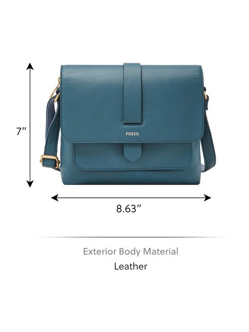 Fossil Kinley Blue Crossbody Bag ZB7878106