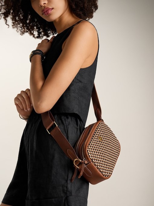 Fossil Danni Brown Crossbody Bag ZB11129249