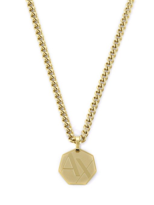 Armani Exchange Gold Necklace AXG0152710