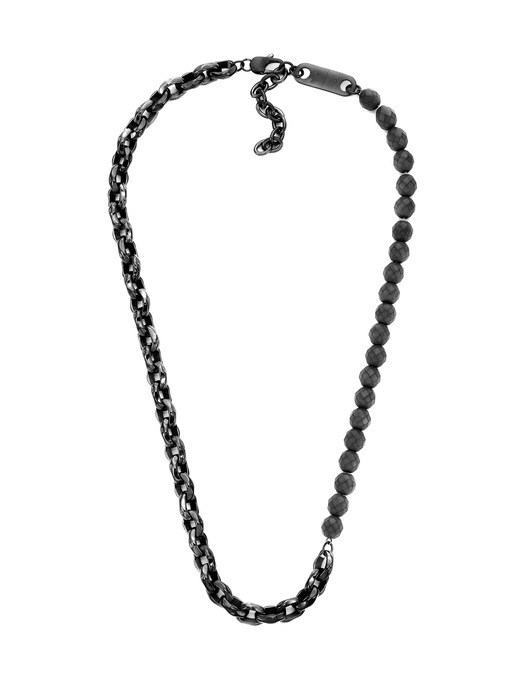 Armani Exchange Gunmetal Necklace AXG0150060