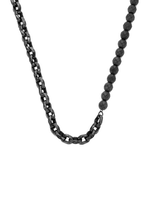 Armani Exchange Gunmetal Necklace AXG0150060