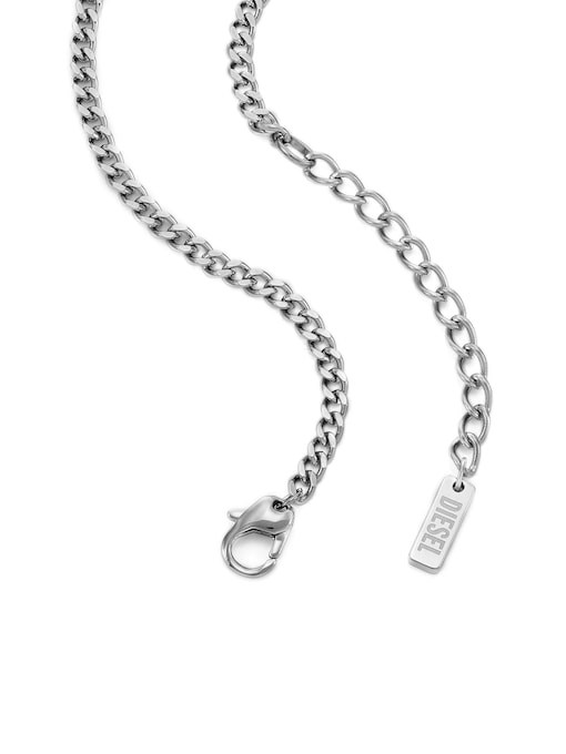 Diesel  Silver Necklace DX1581040